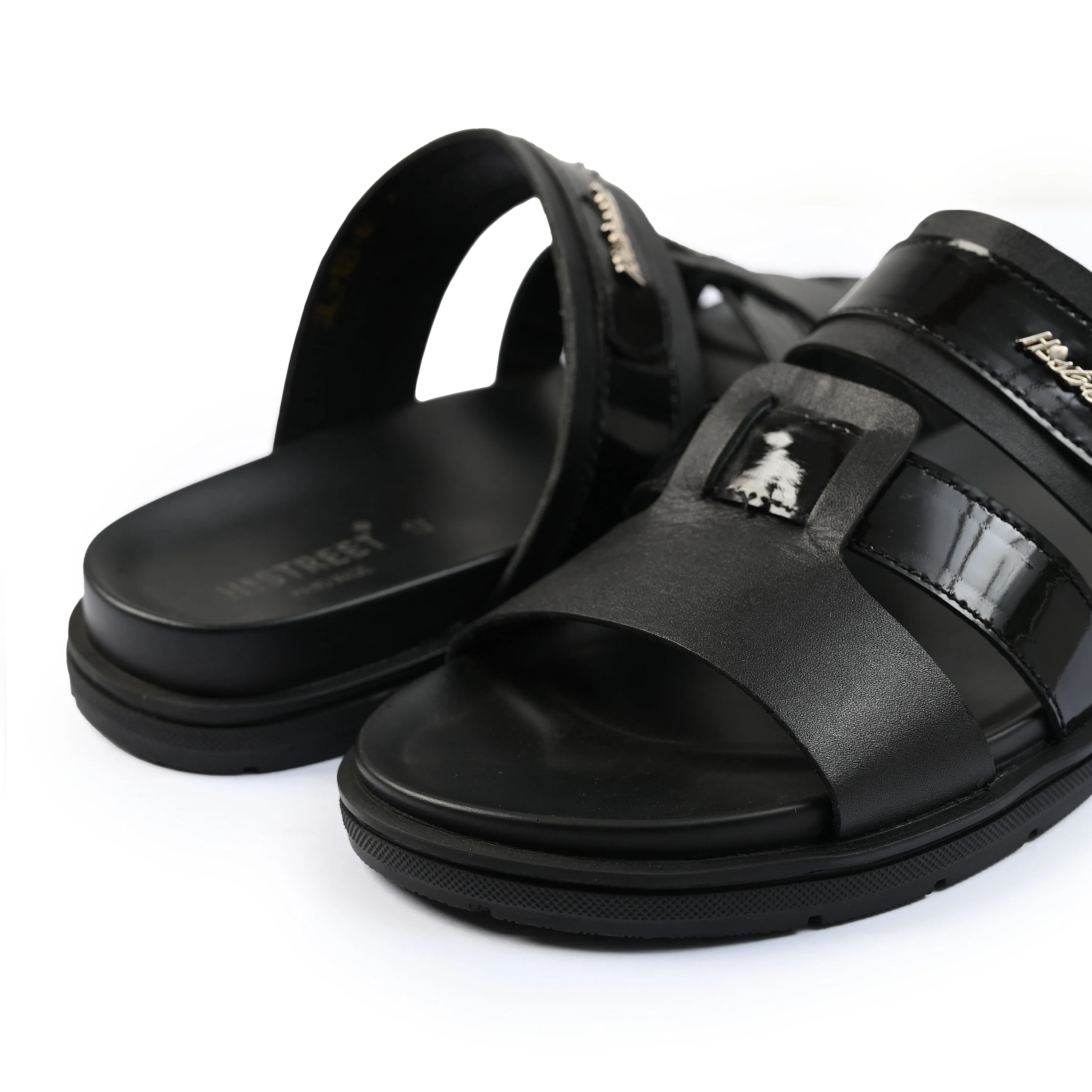 MULTI LEATHER EVA CUSHIONING SLIPPER - Image 4