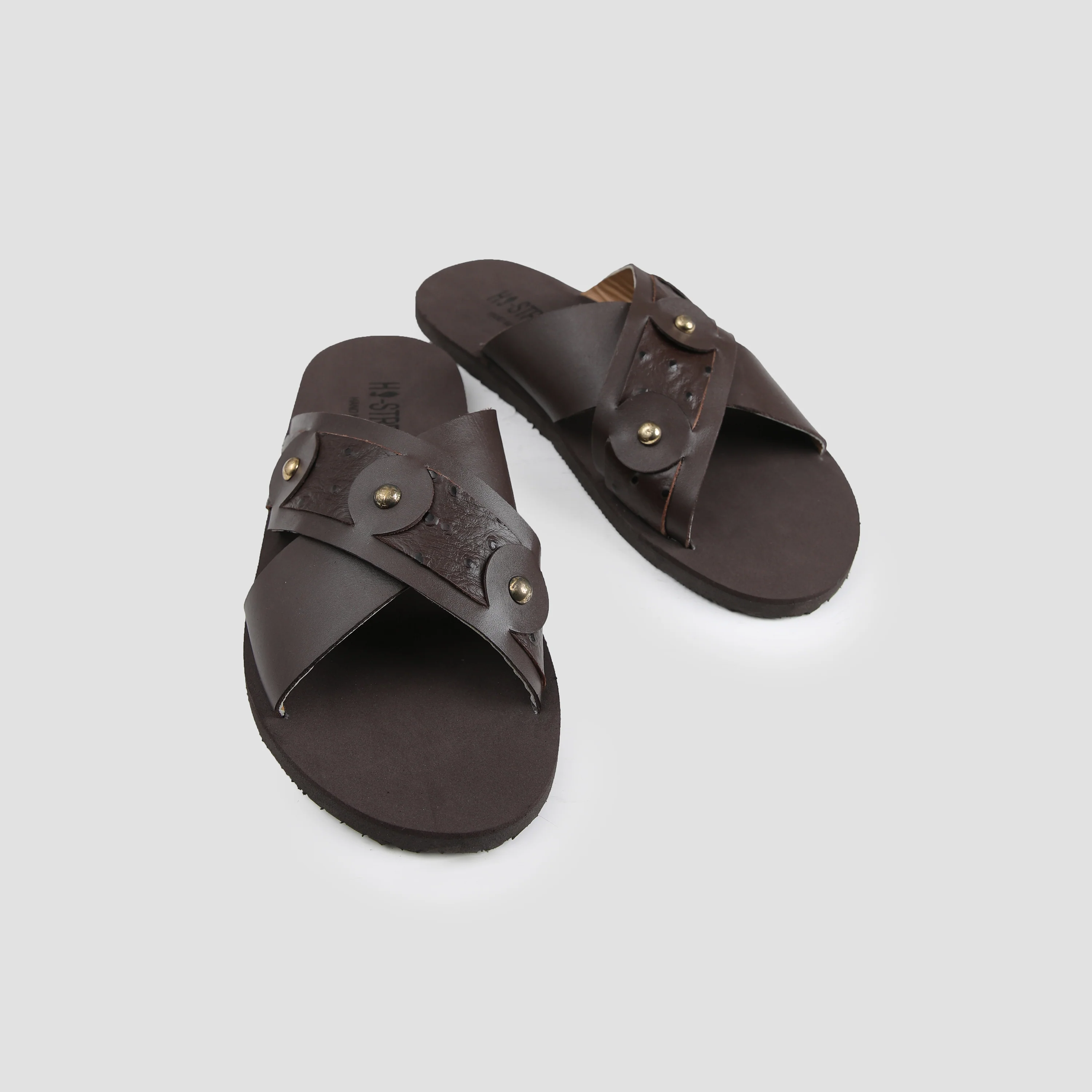 MULTI PIECE LEATHER SLIPPER - Image 3