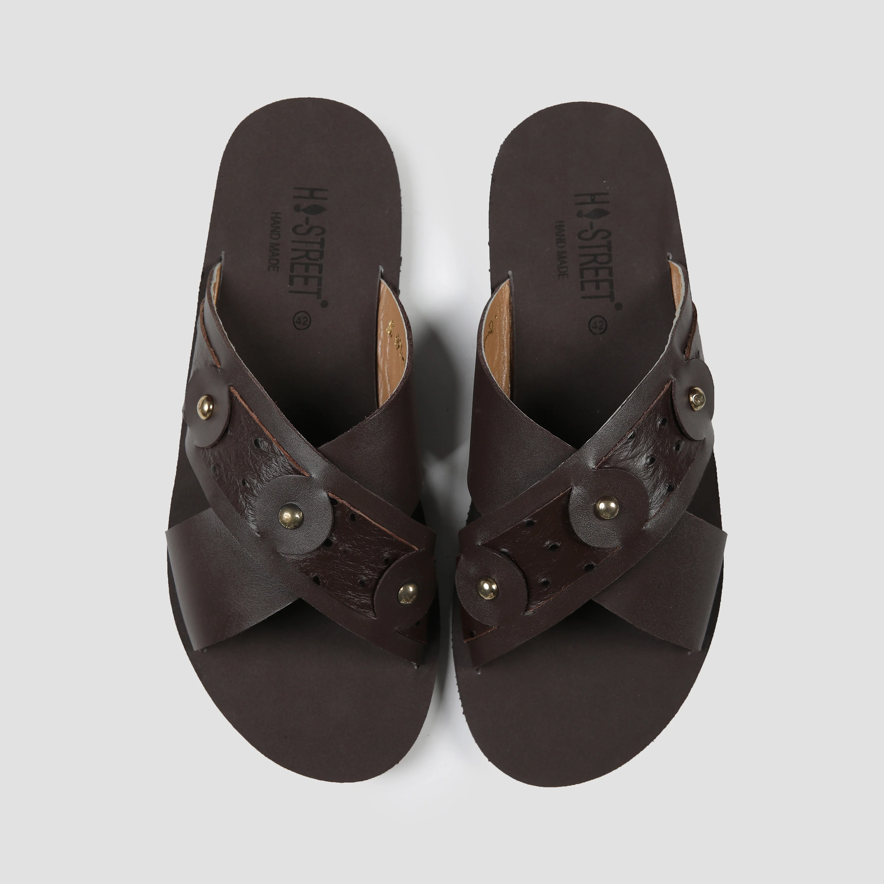 MULTI PIECE LEATHER SLIPPER - Image 4