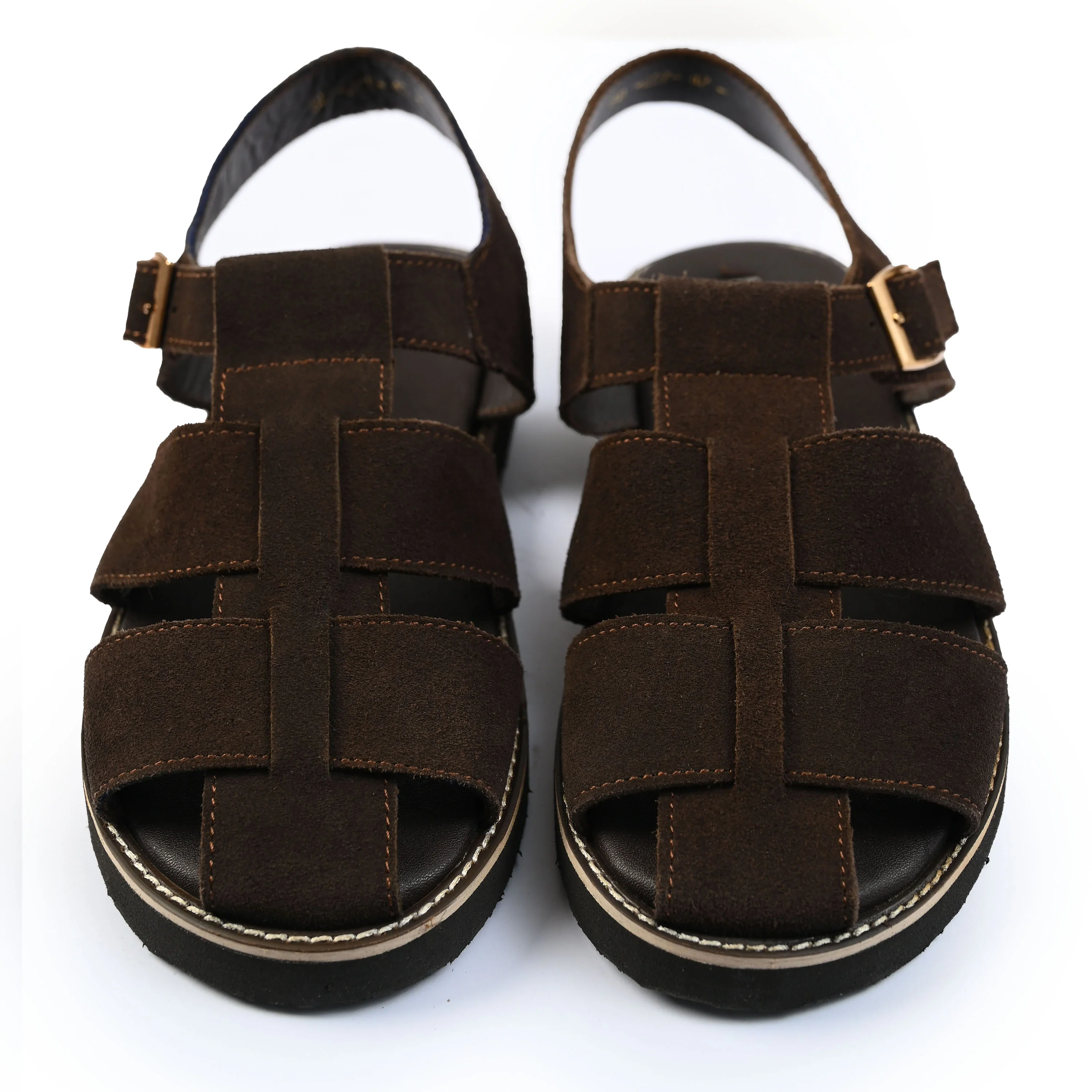 SUEDE LEATHER COMFORT SANDAL - Image 2