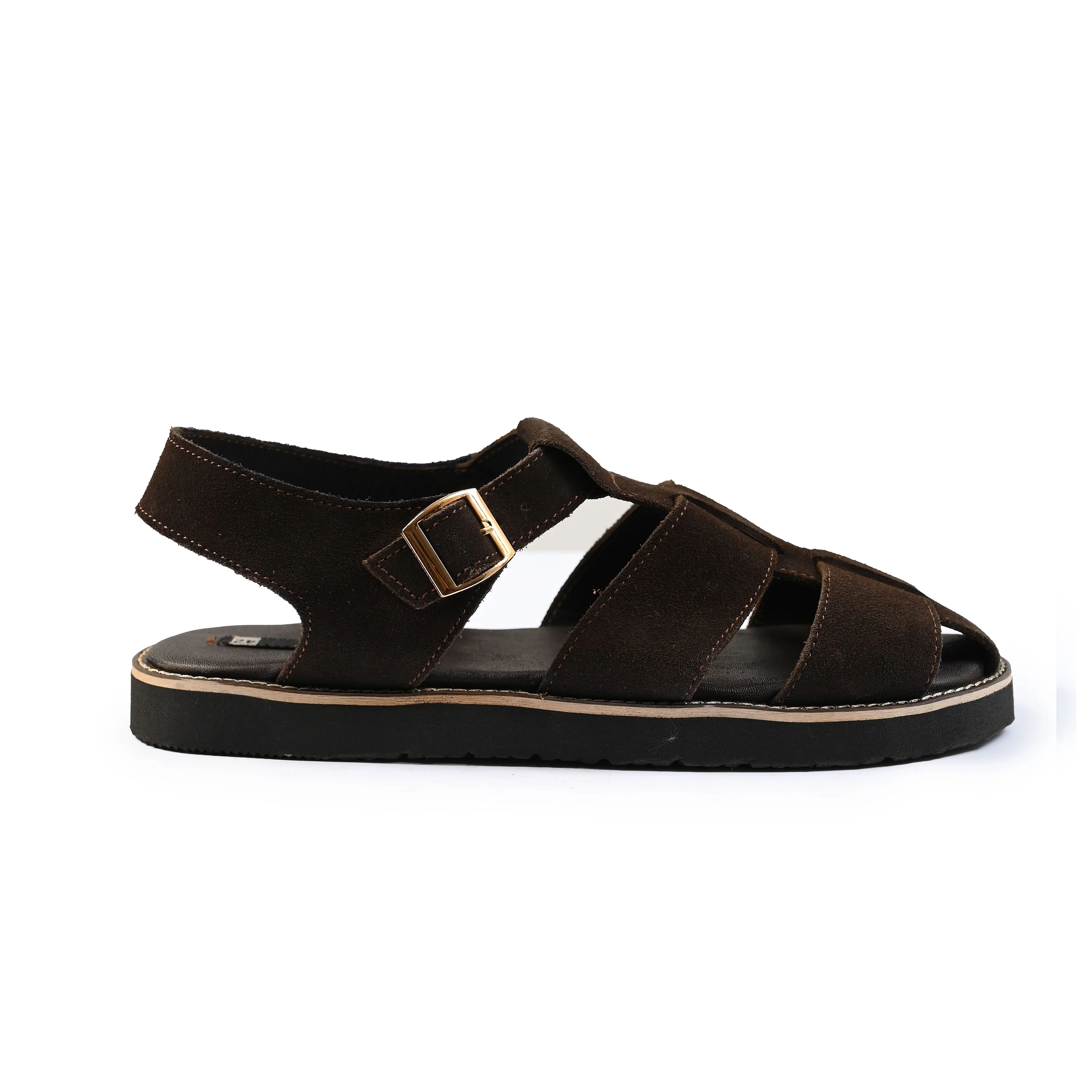 SUEDE LEATHER COMFORT SANDAL - Image 3