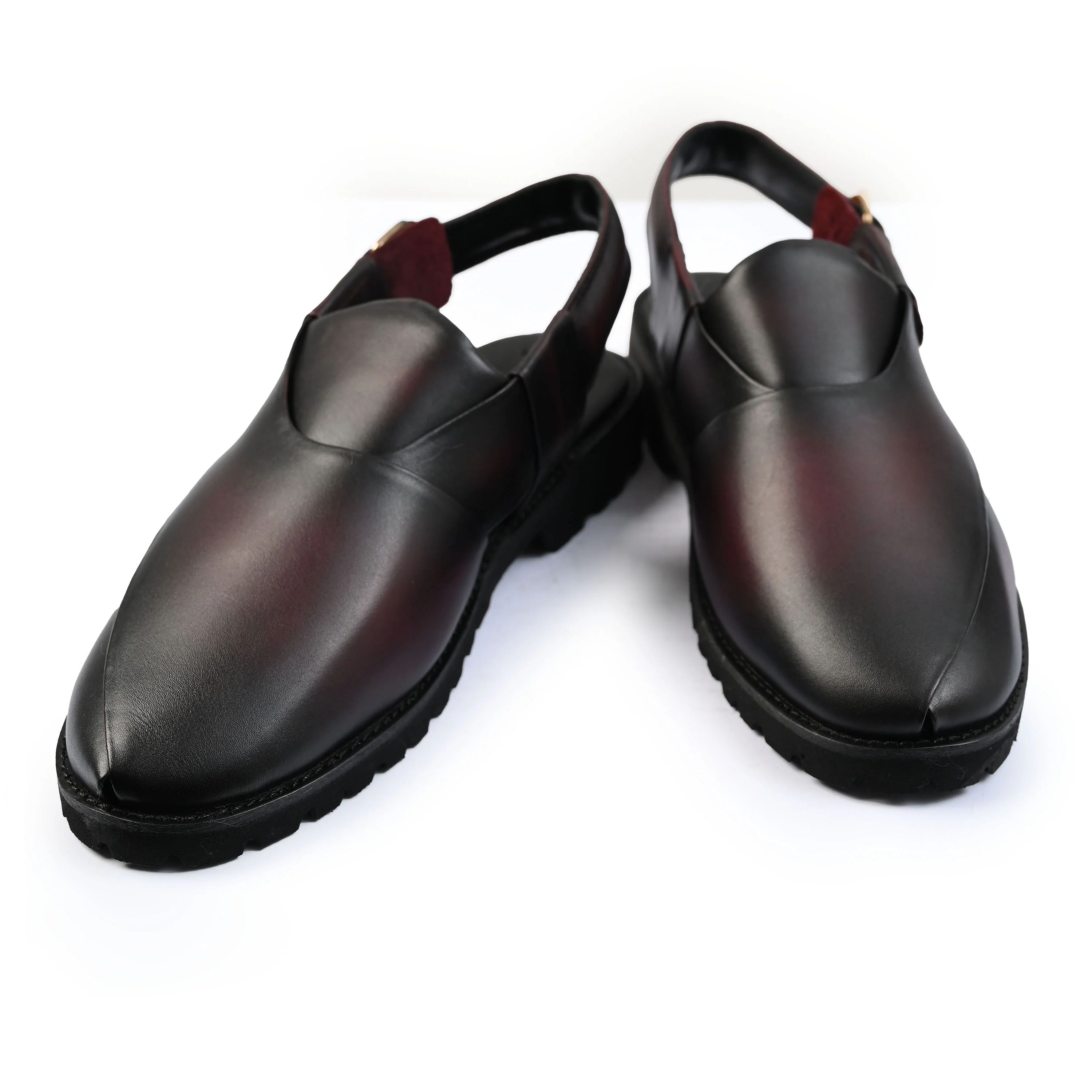 TWO TONE LEATHER SANDAL - Image 5