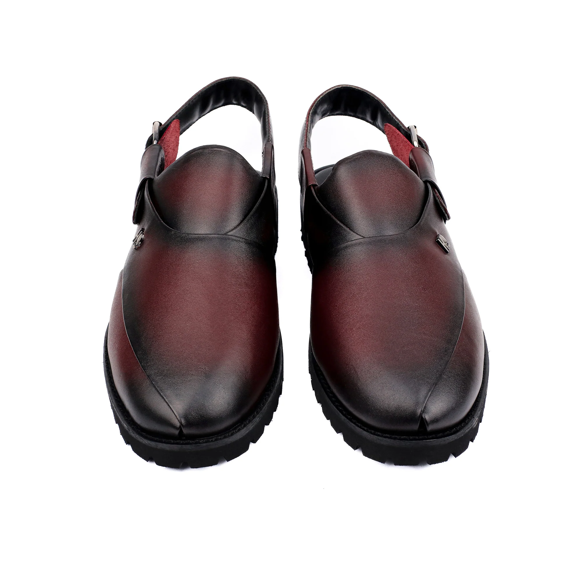 TWO TONE LEATHER SANDAL - Image 3