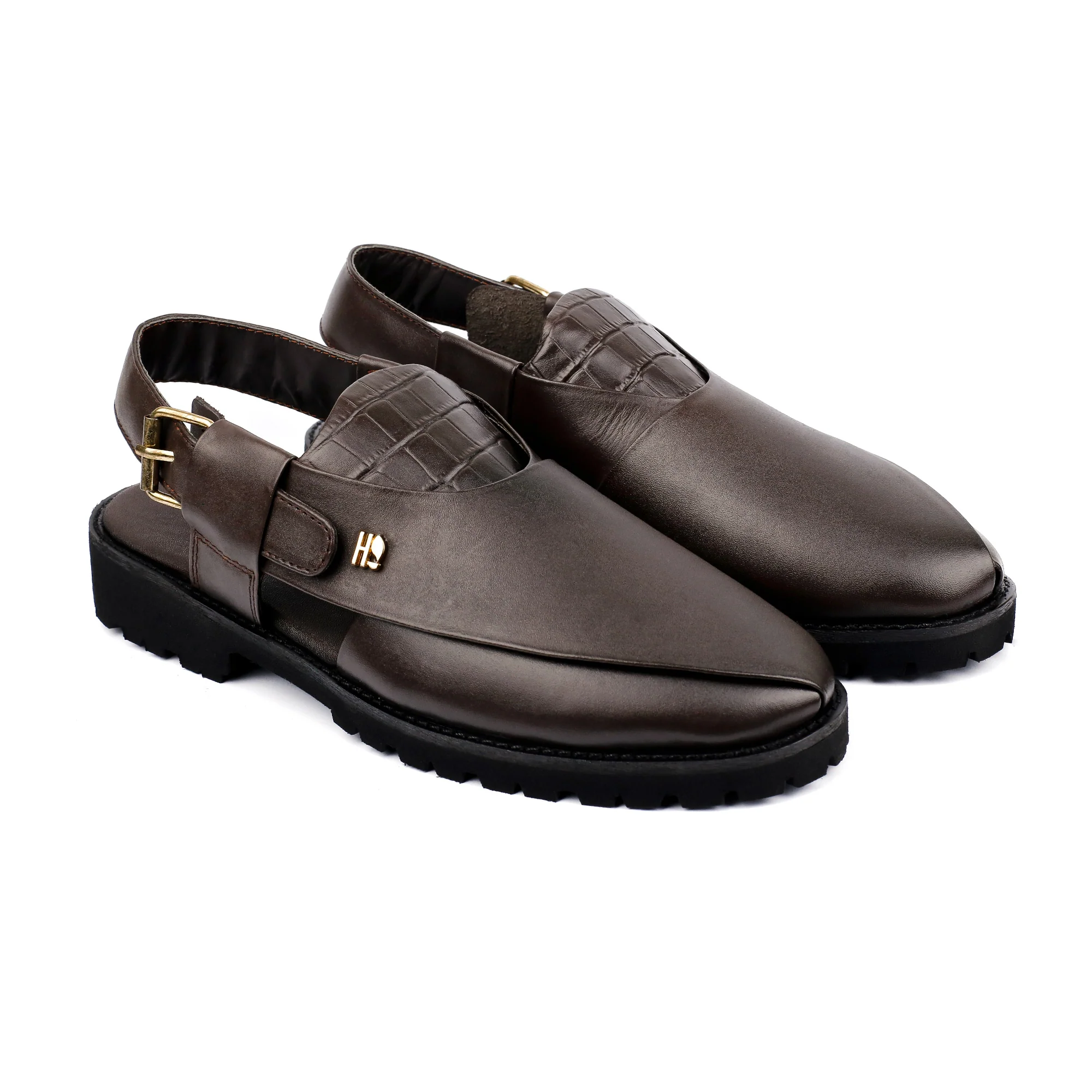 SPLIT LEATHER COMFORT SANDAL