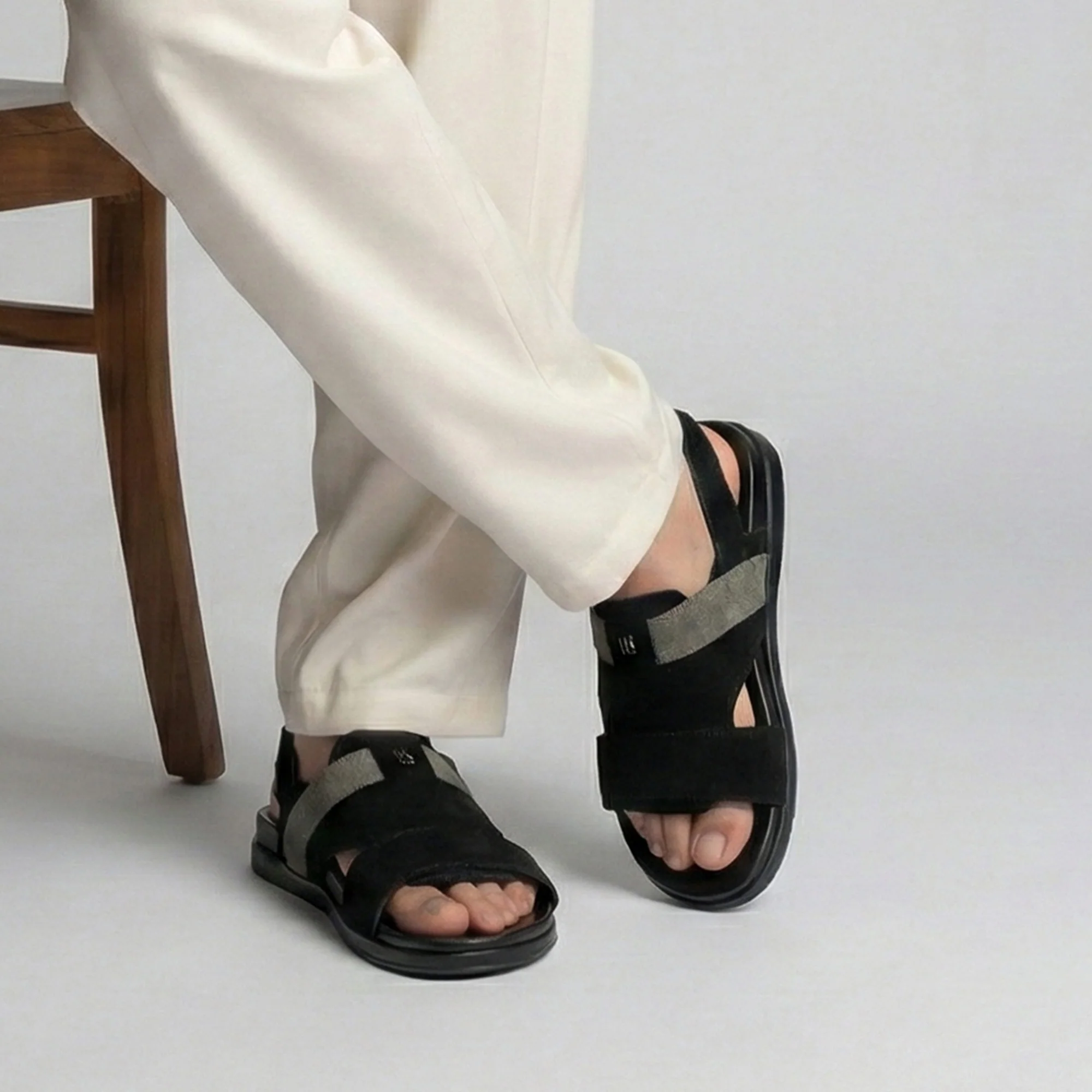 DUAL TONE COMFY SANDAL - Image 2