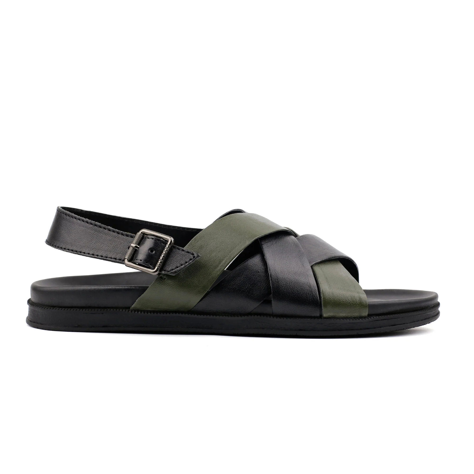 MULTI COLOR LEATHER SANDAL - Image 4