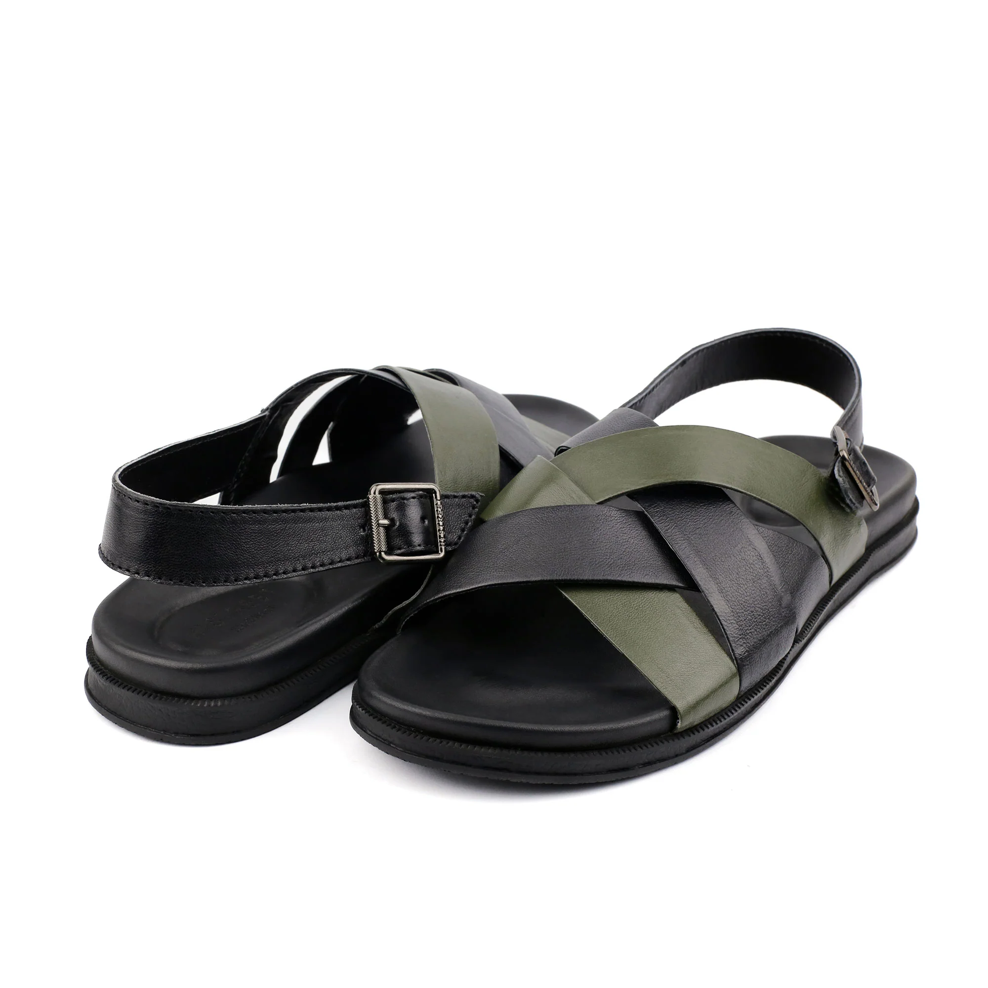 MULTI COLOR LEATHER SANDAL - Image 5