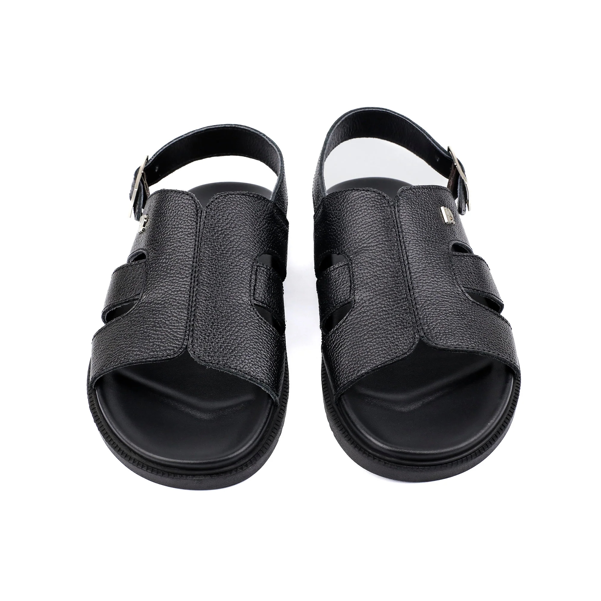 MILLED LEATHER SOFT SANDAL - Image 3