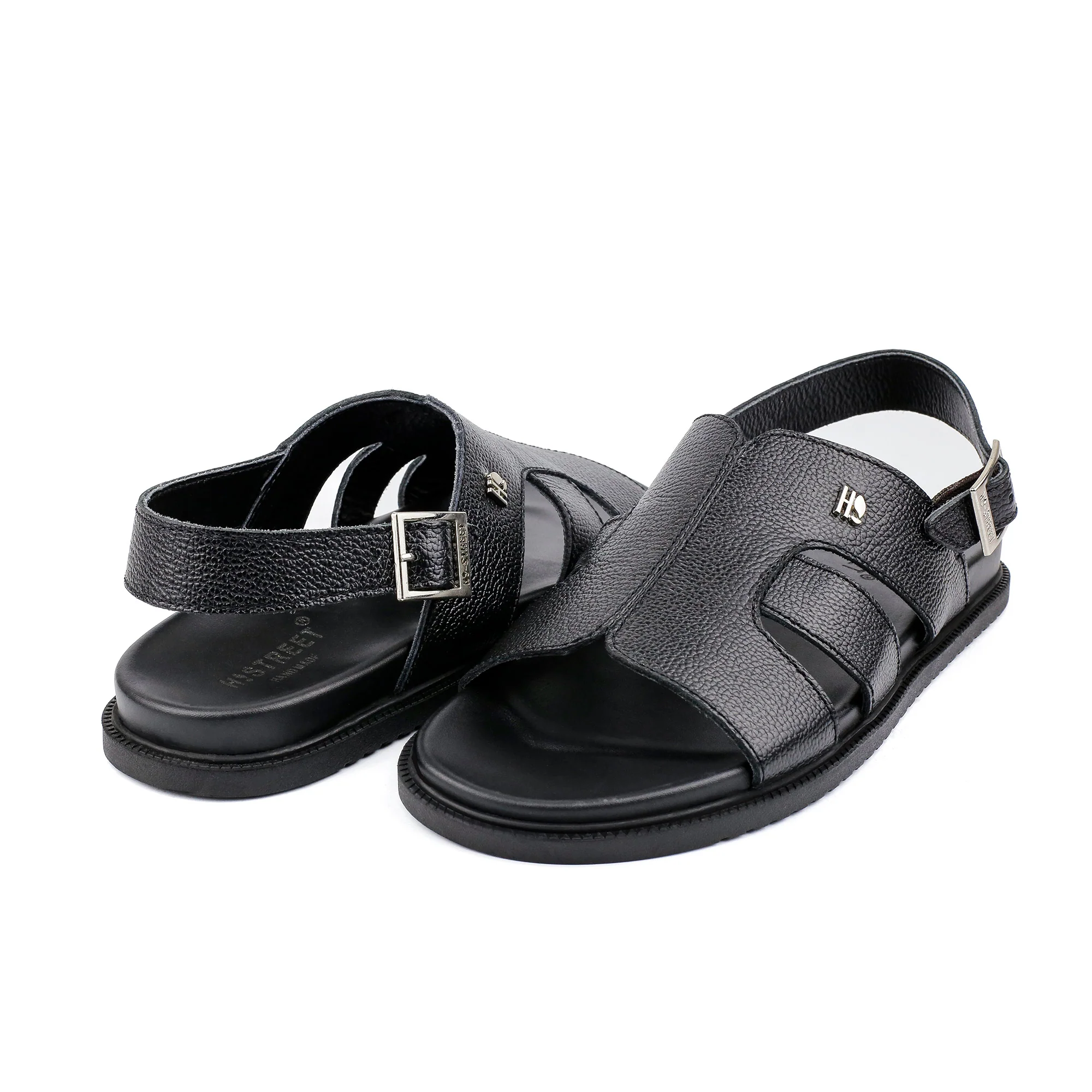 MILLED LEATHER SOFT SANDAL - Image 5