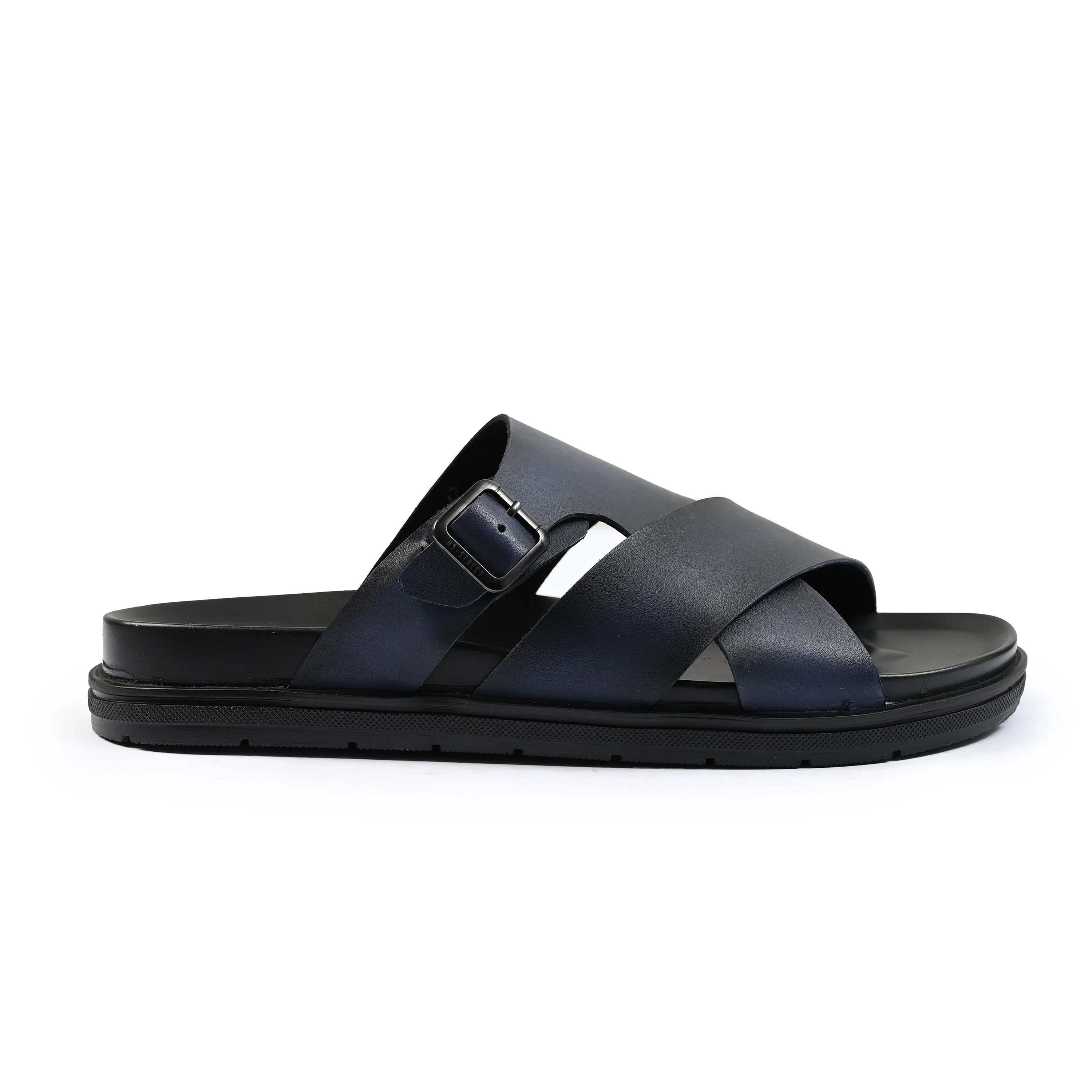 TWO TONE LEATHER EVA SLIPPER - Image 4
