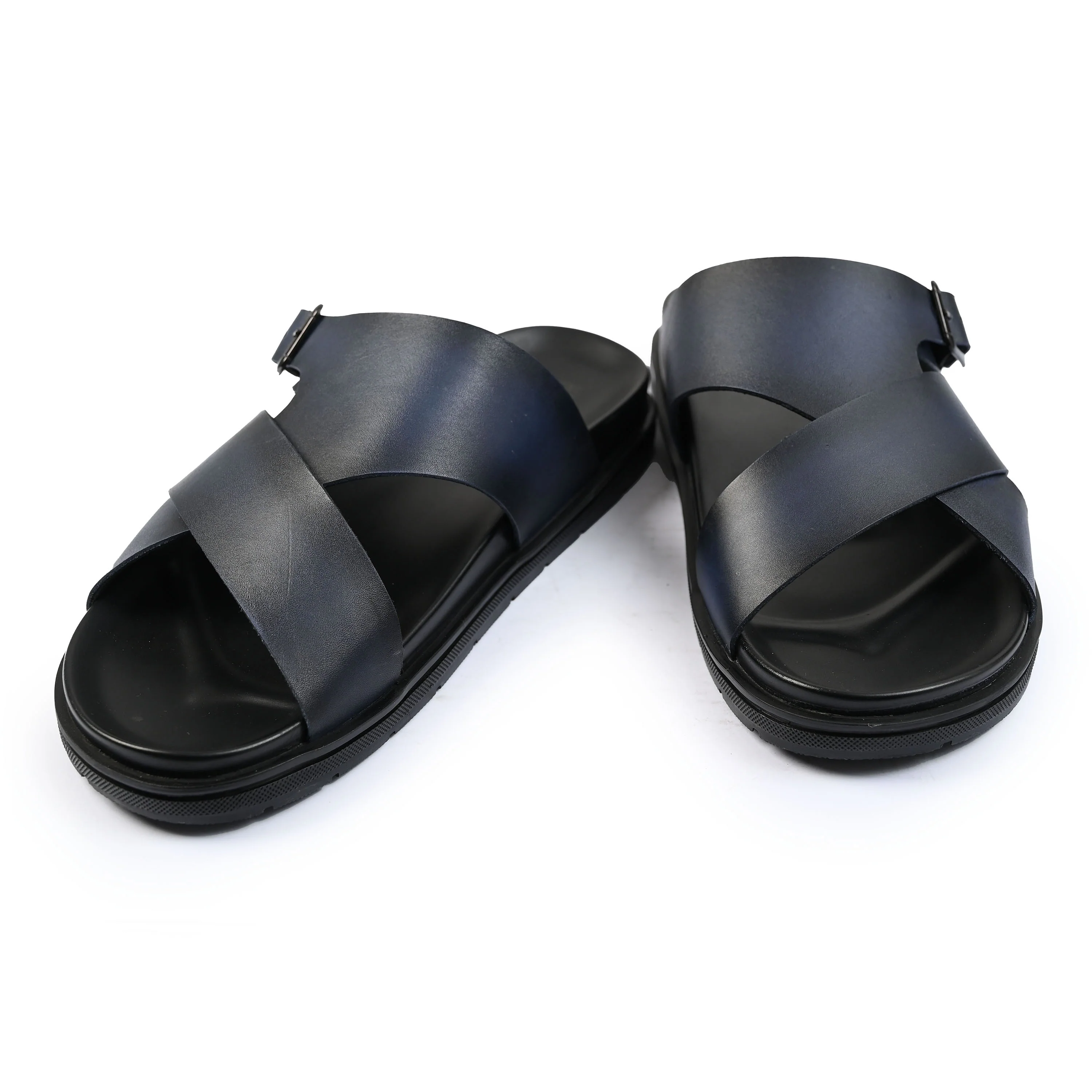 TWO TONE LEATHER EVA SLIPPER - Image 6
