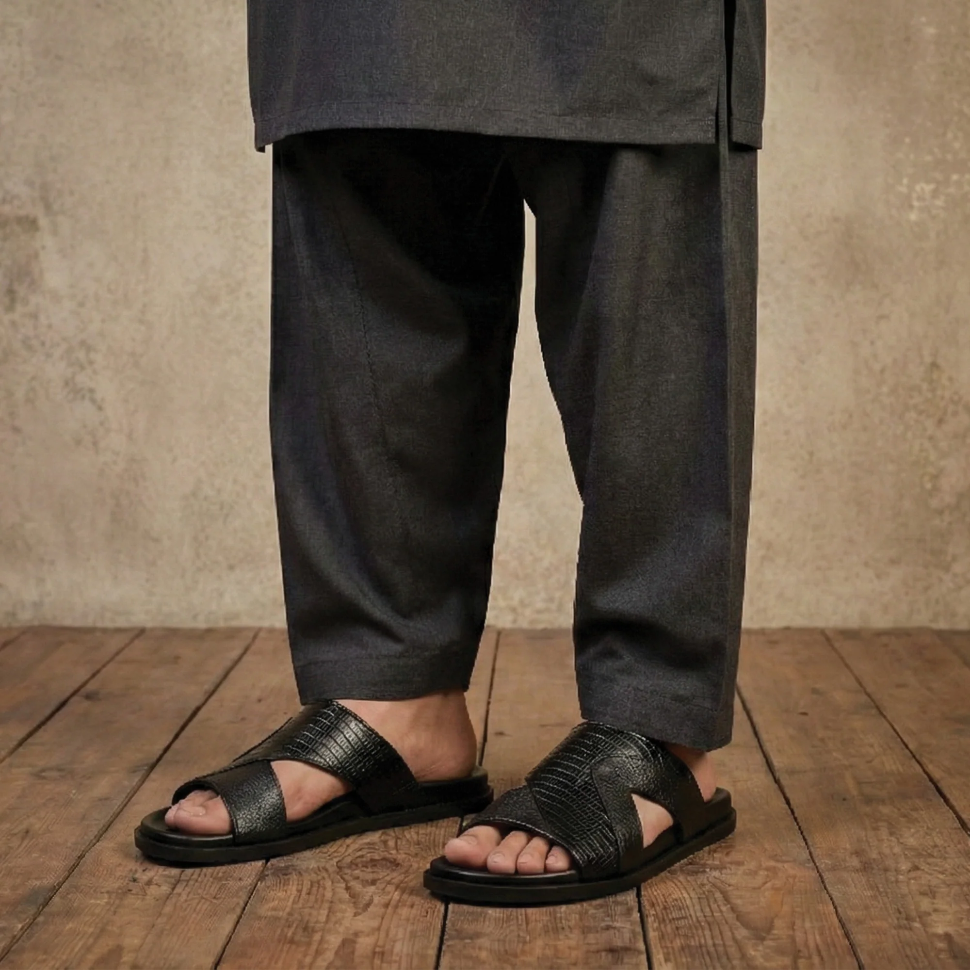 BLACK EVA TECH COMFORT SLIPPER - Image 6