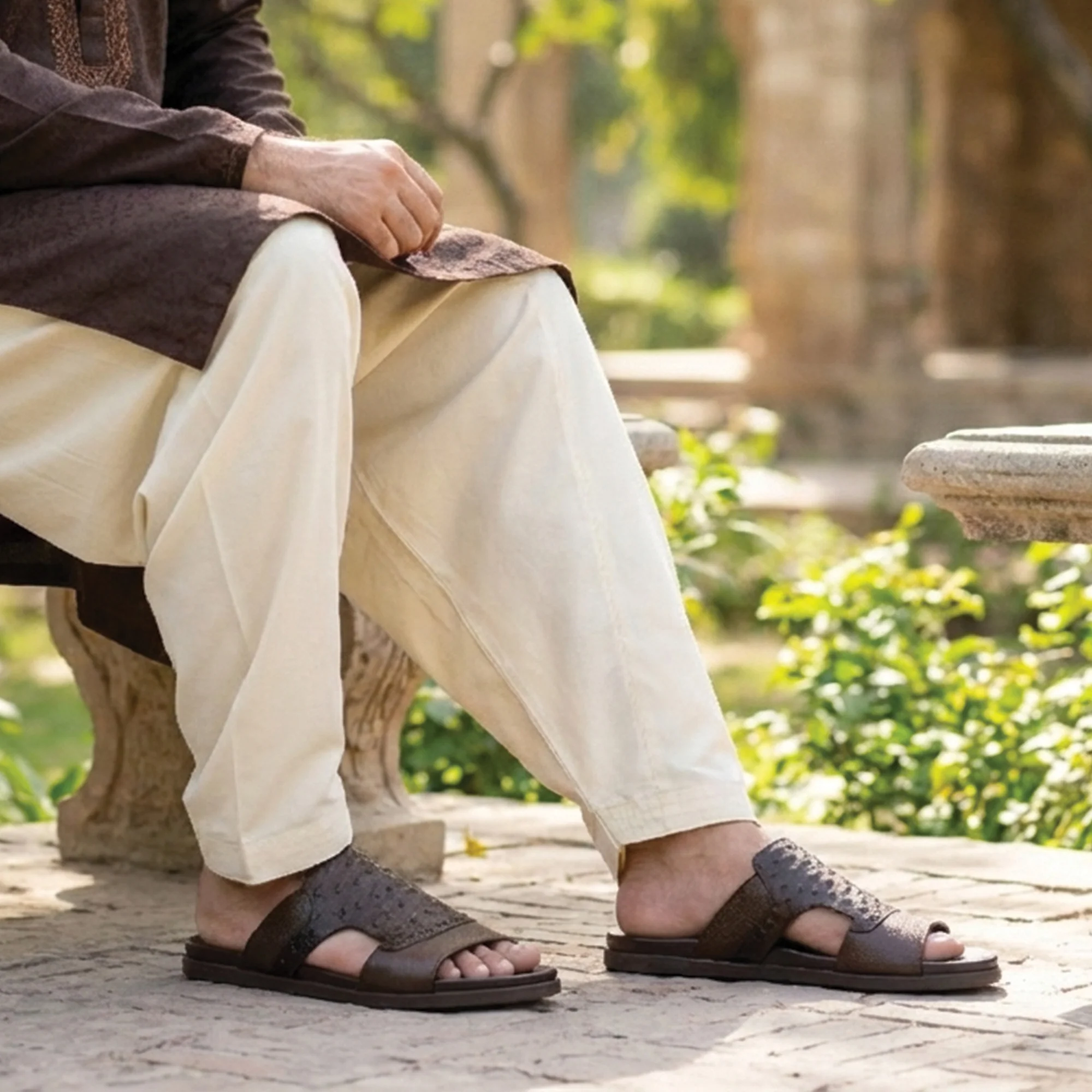 SPLIT LEATHER EVA SLIPPER - Image 6