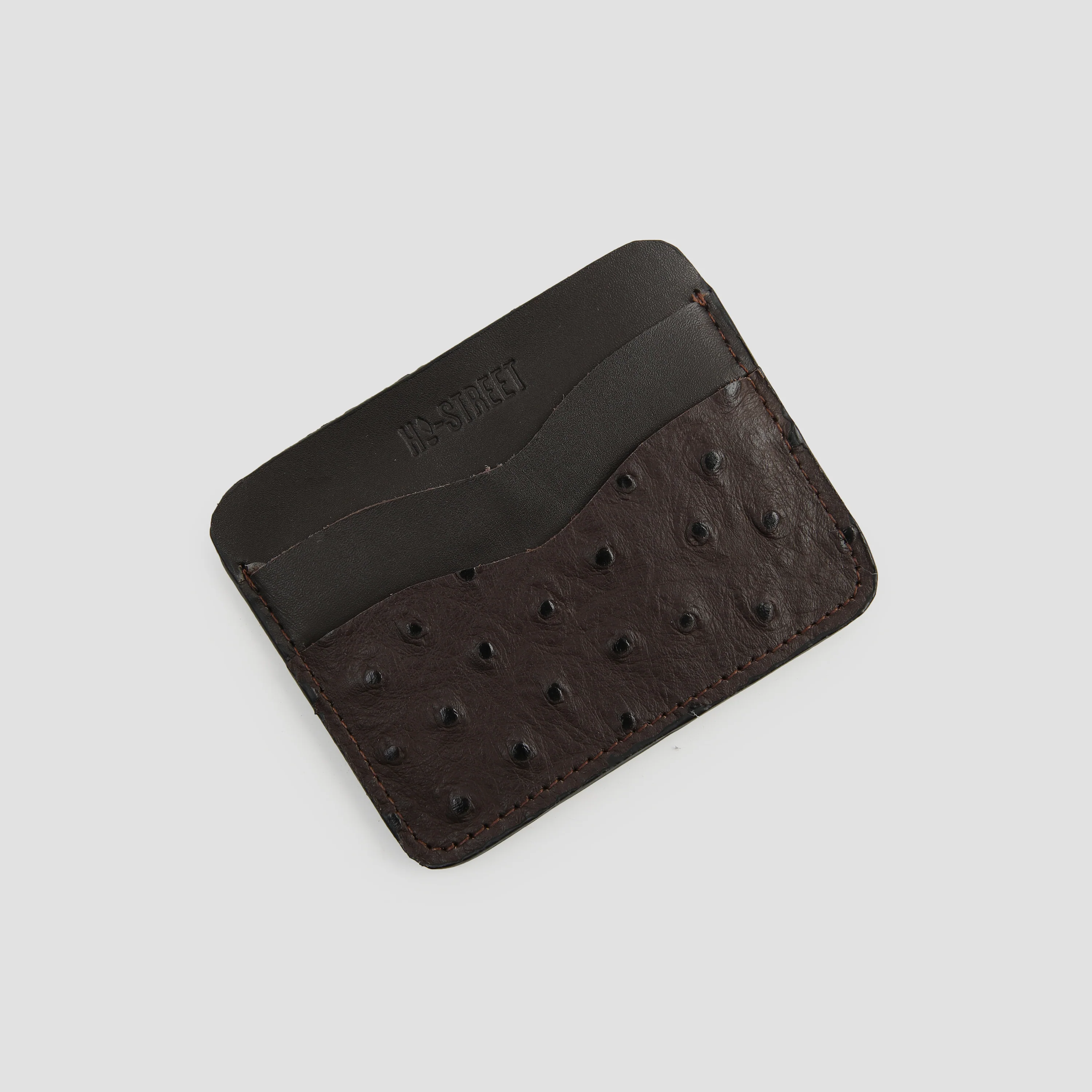 TEXTURED LEATHER CARD HOLDER - Image 3