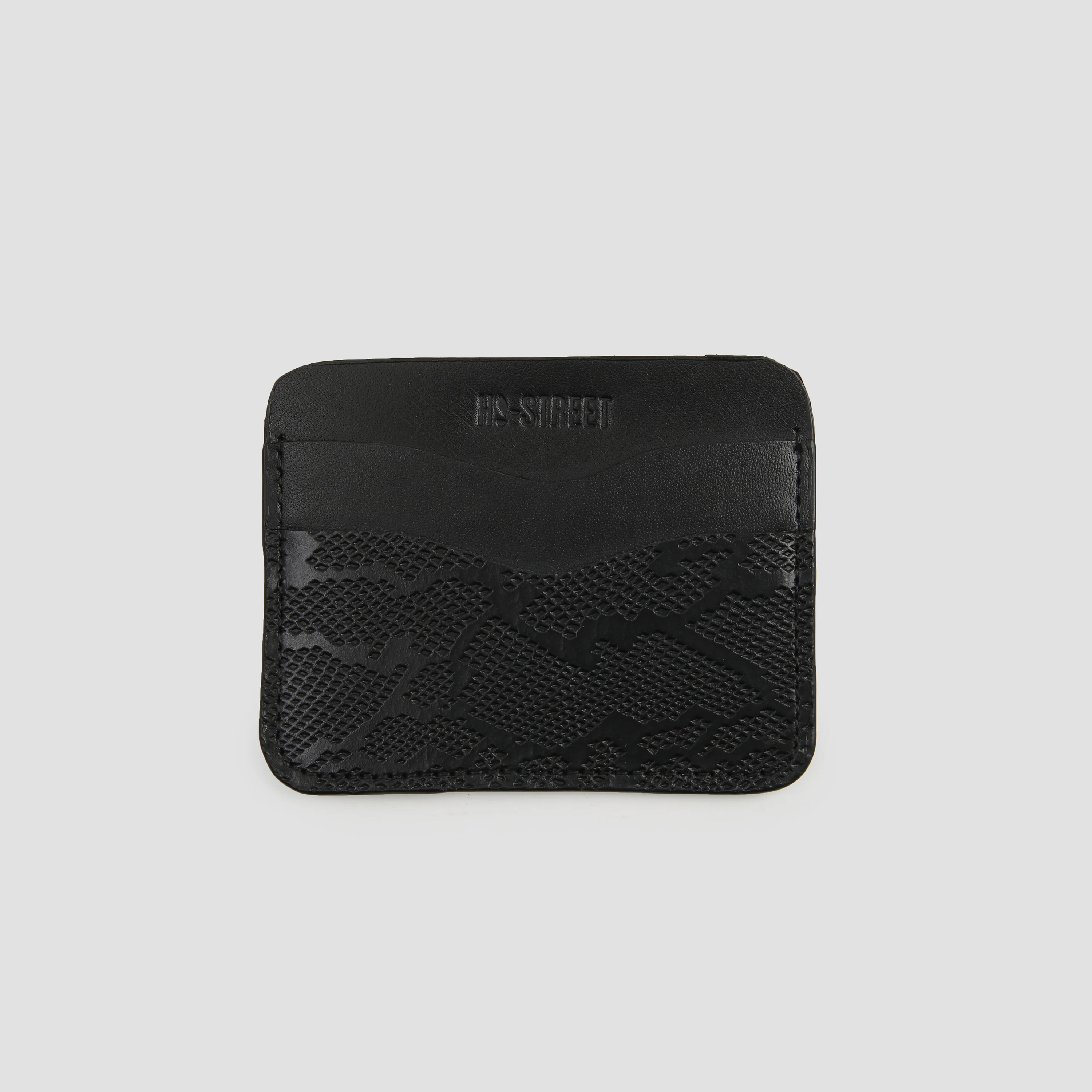 PREMIUM TEXTURED LEATHER CARD HOLDER