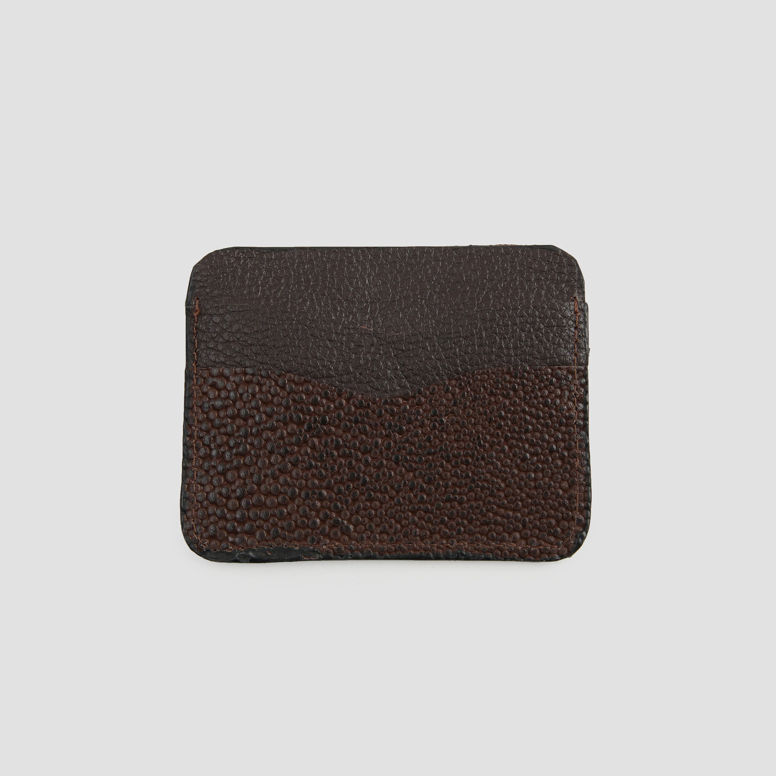 CLASSIC TEXTURED LEATHER CARD HOLDER - Image 3
