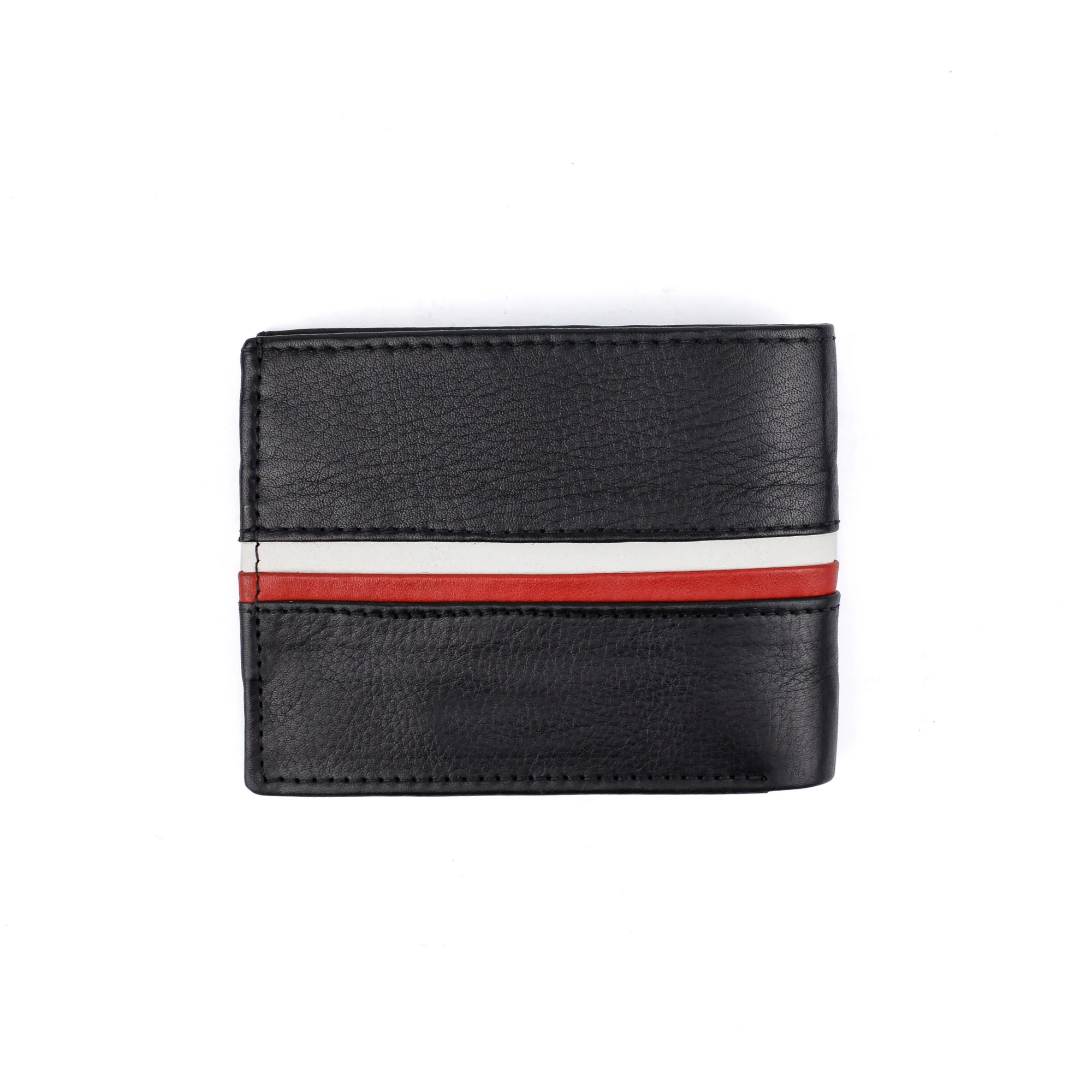 BLACK ANILINE LEATHER WALLET - Image 5